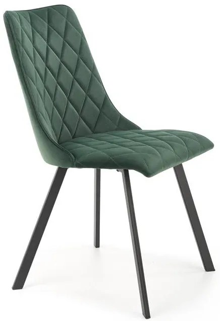 Scaun K450 velvet verde