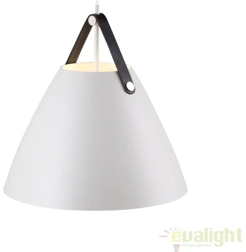 Lustra / Pendul design nordic Strap 36 alb 84343001 DFTP
