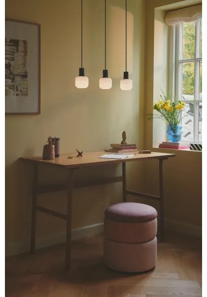 Nordlux - Lustră suspendată cu cablu MILFORD, 3x E14/25W/230V
