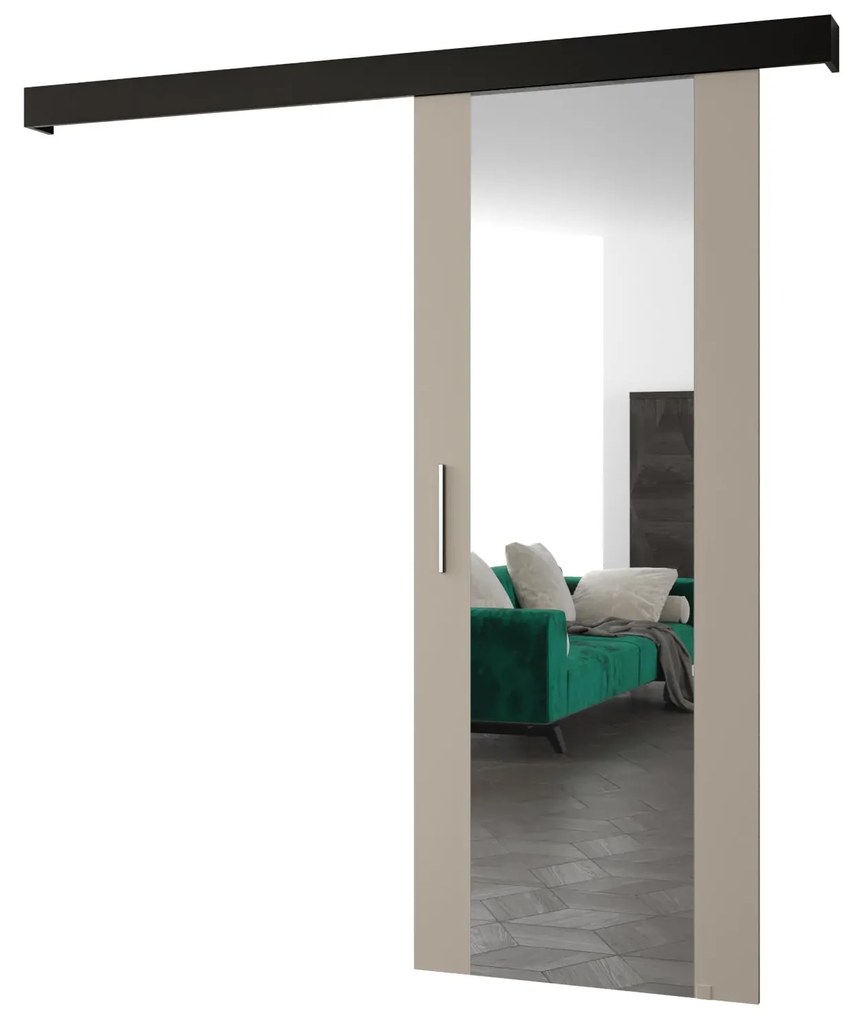 Uși culisante 80 cm Slavdro 2 (cashmir + negru mat). 1108817