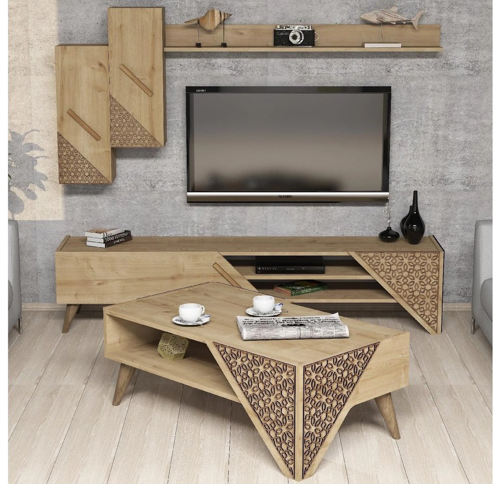 Mobilier living Berny (stejar). 1089108