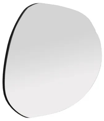 Oglindă de perete LIORA 75x55 cm negru