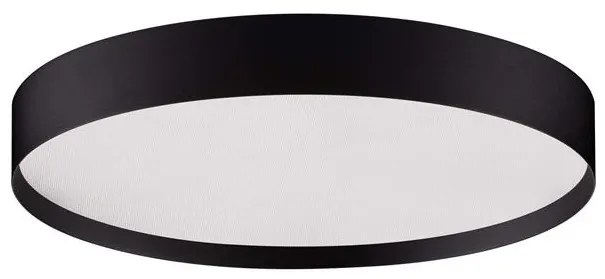 Plafoniera LED design slim ROI negru D-40cm