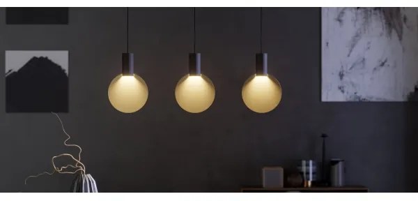 Lustră LED pe cablu Eglo 900402 SARONA 3xGU10/4,5W/230V 3000K