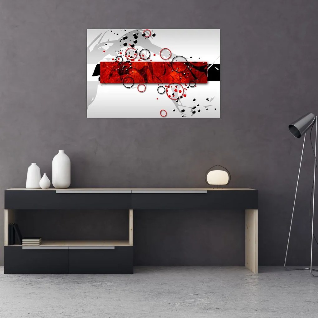 Tablou cu abstracție (90x60 cm)