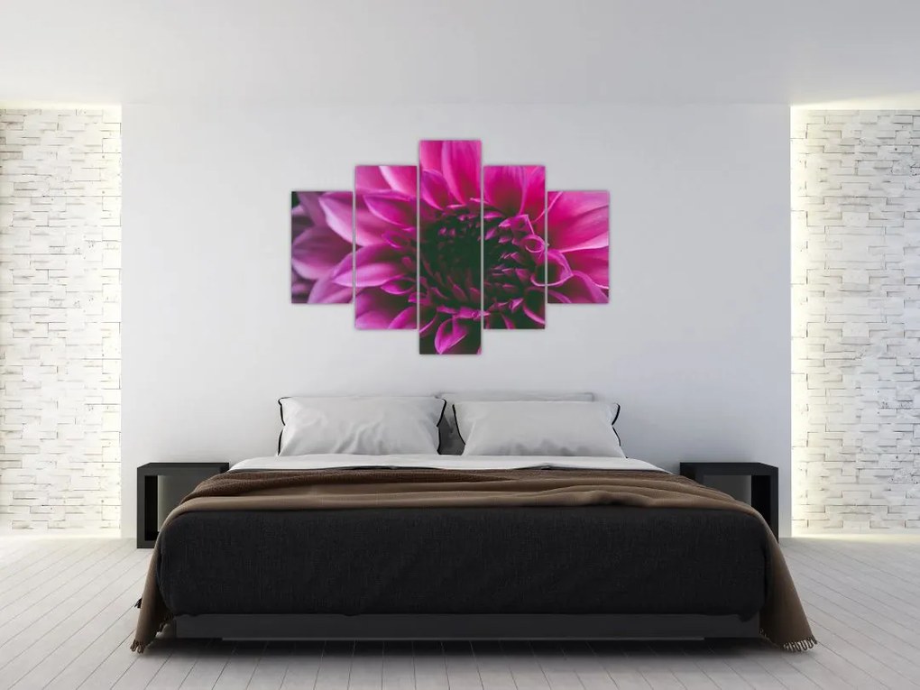 Tablou cu floarea roz (150x105 cm)