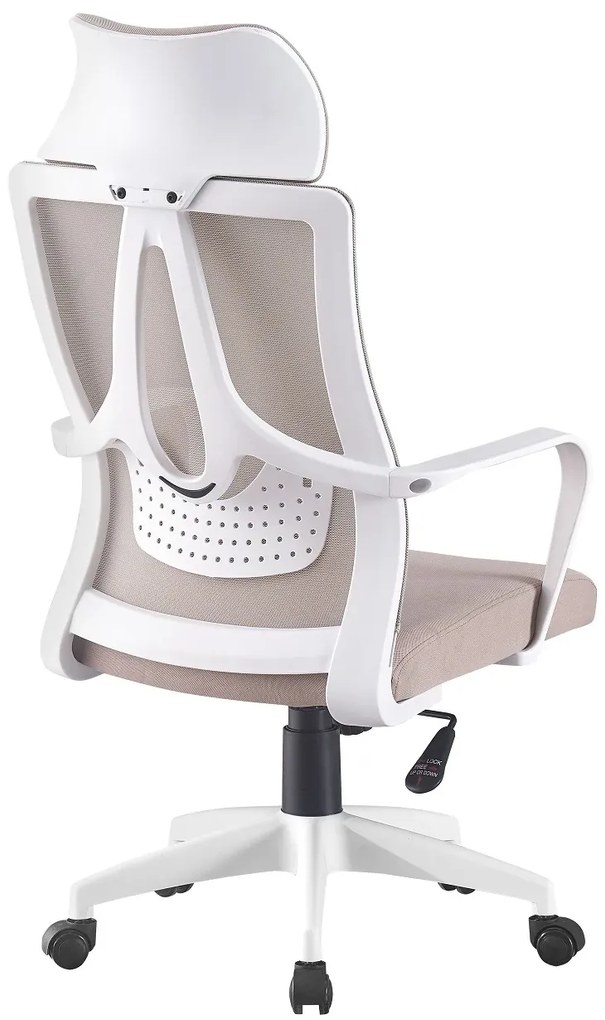 RESIGILAT- Scaun ergonomic, inaltime reglabila, Mesh, Bej