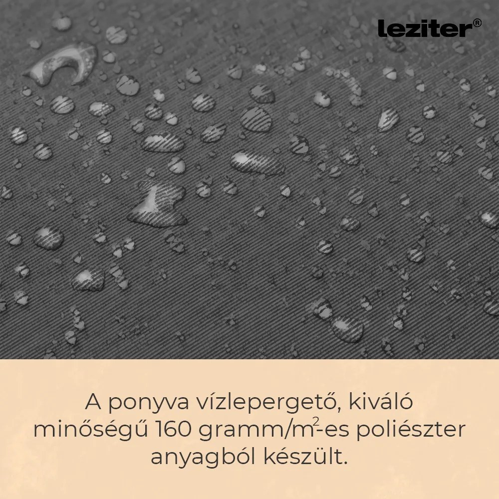 Parasol de grădină Gina gri 300 cm