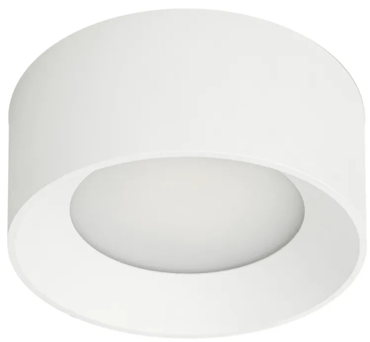 Plafoniera moderna alba rotunda cu led Sirius d20