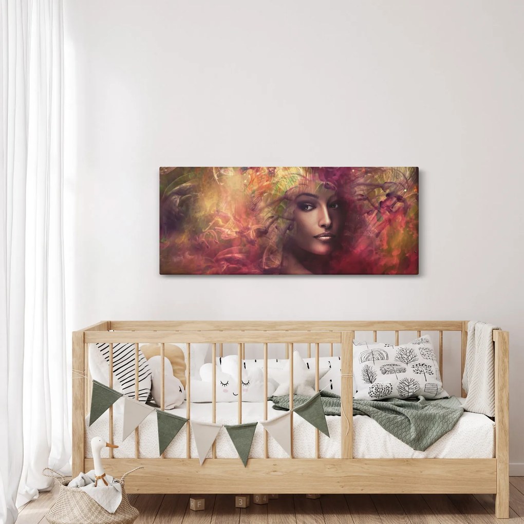 Tablou - Femeie de fantezie (120x50 cm)