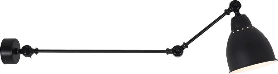 Brilagi - Lampă de perete QUILL 1xE27/40W/230V 83 cm neagră