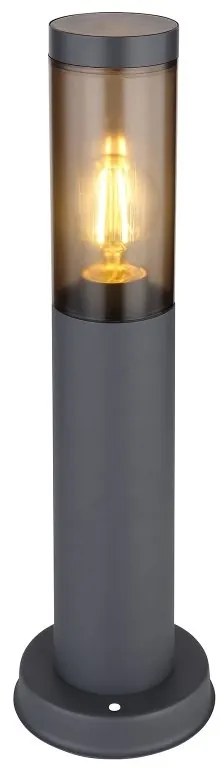 Stalp mic pentru iluminat exterior design modern IP44 Boston antracit