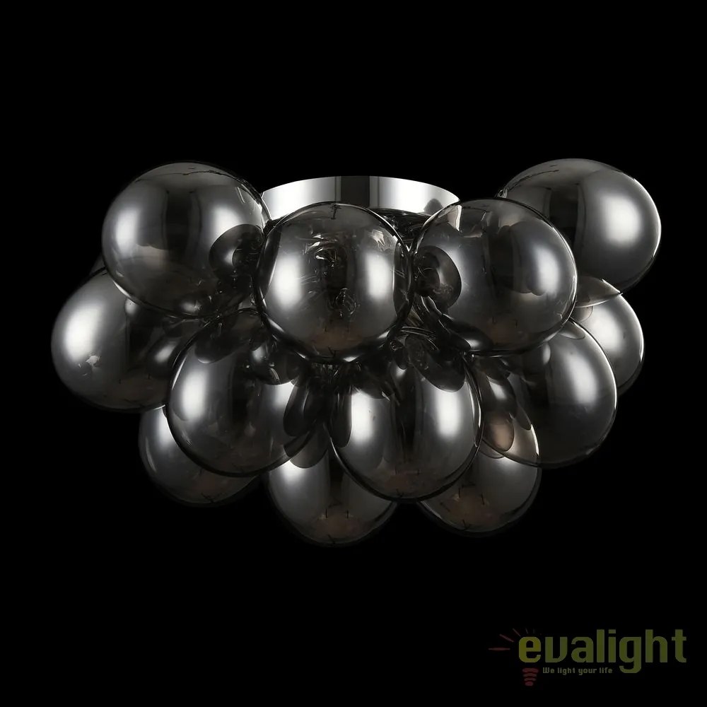 Lustra aplicata / Plafoniera design deosebit diam. 38cm Balbo fumurie MYMOD112-04-N