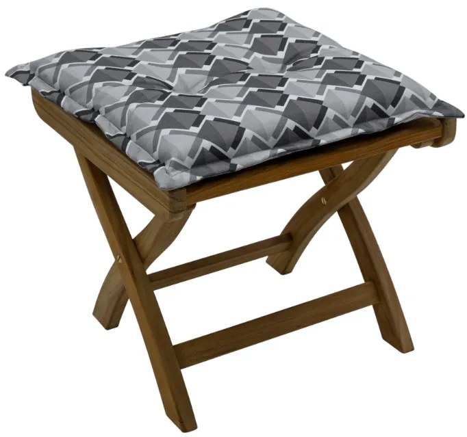 Perna de scaun MADISON SIEM GREY 50x50 cm, gri