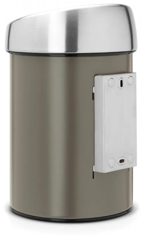 Coș de gunoi Brabantia Touch Bin 3L, Platinum 647215