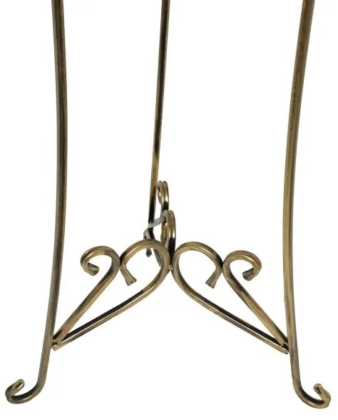 Suport de flori 88x28 cm auriu