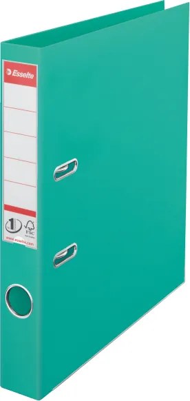 Biblioraft plastifiat ESSELTE 5cm menta standard