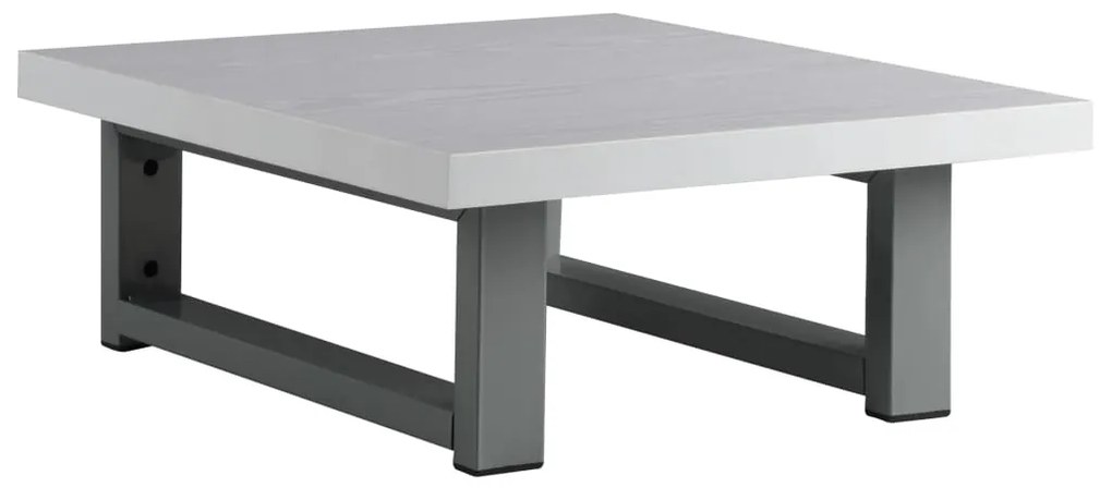 283800 vidaXL Mobilier de baie, alb, 40 x 40 x 16,3 cm