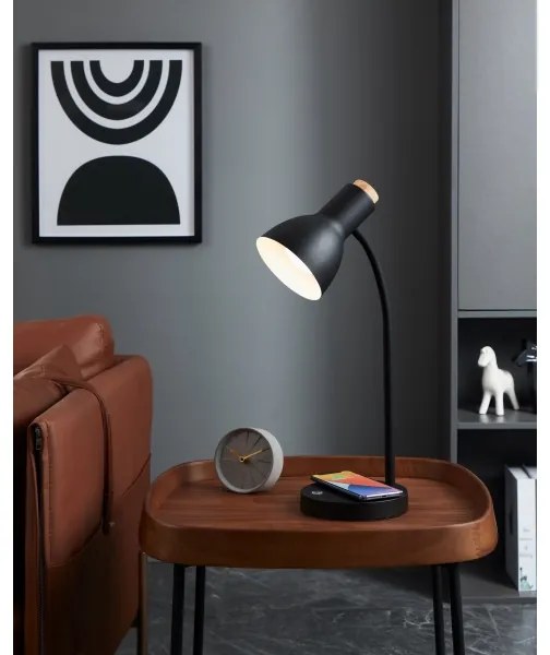 Lampă LED dimabilă cu încărcare fără fir VERADAL LED/5,5W/230V Eglo 900628