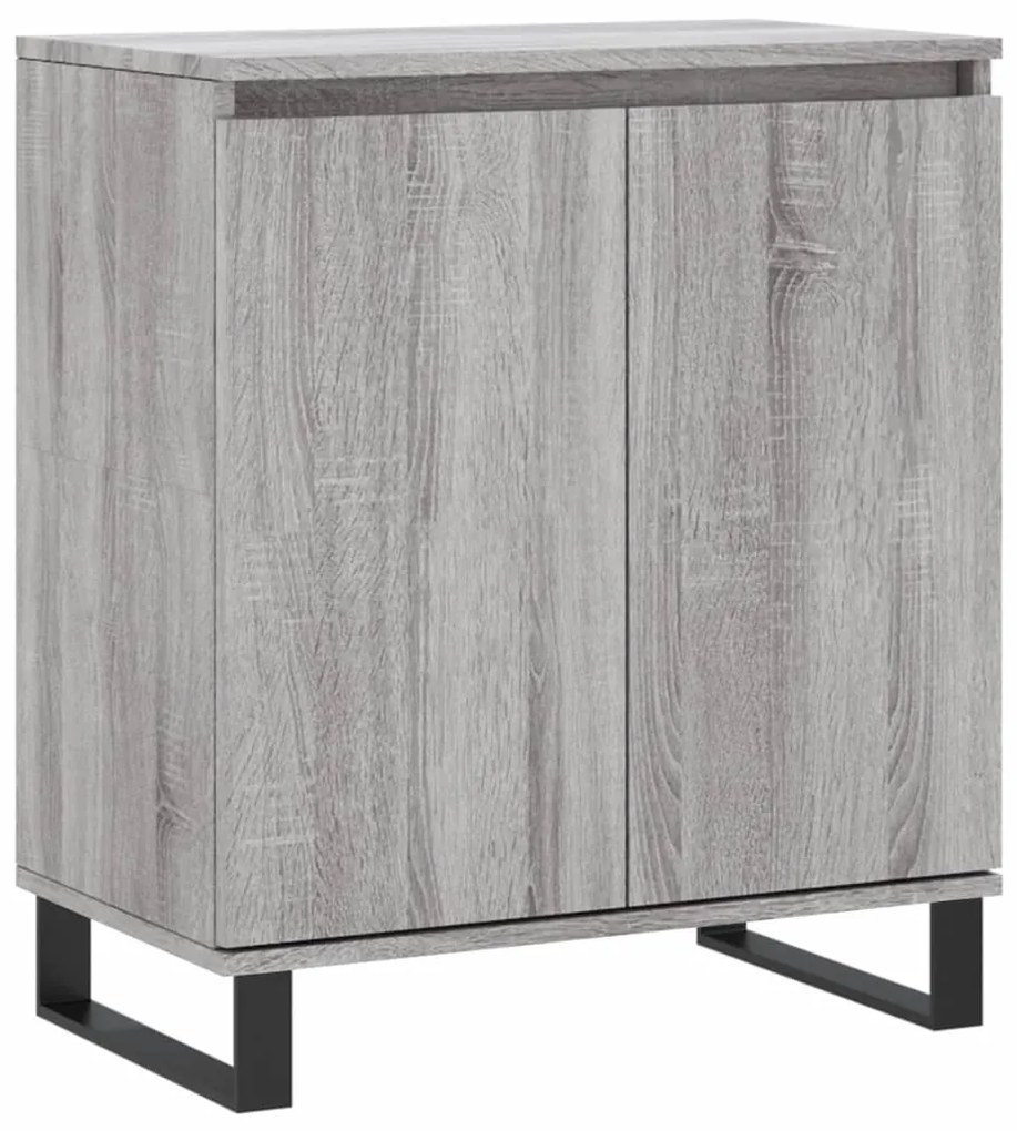 vidaXL Servantă, sonoma gri, 60x35x70 cm, lemn prelucrat