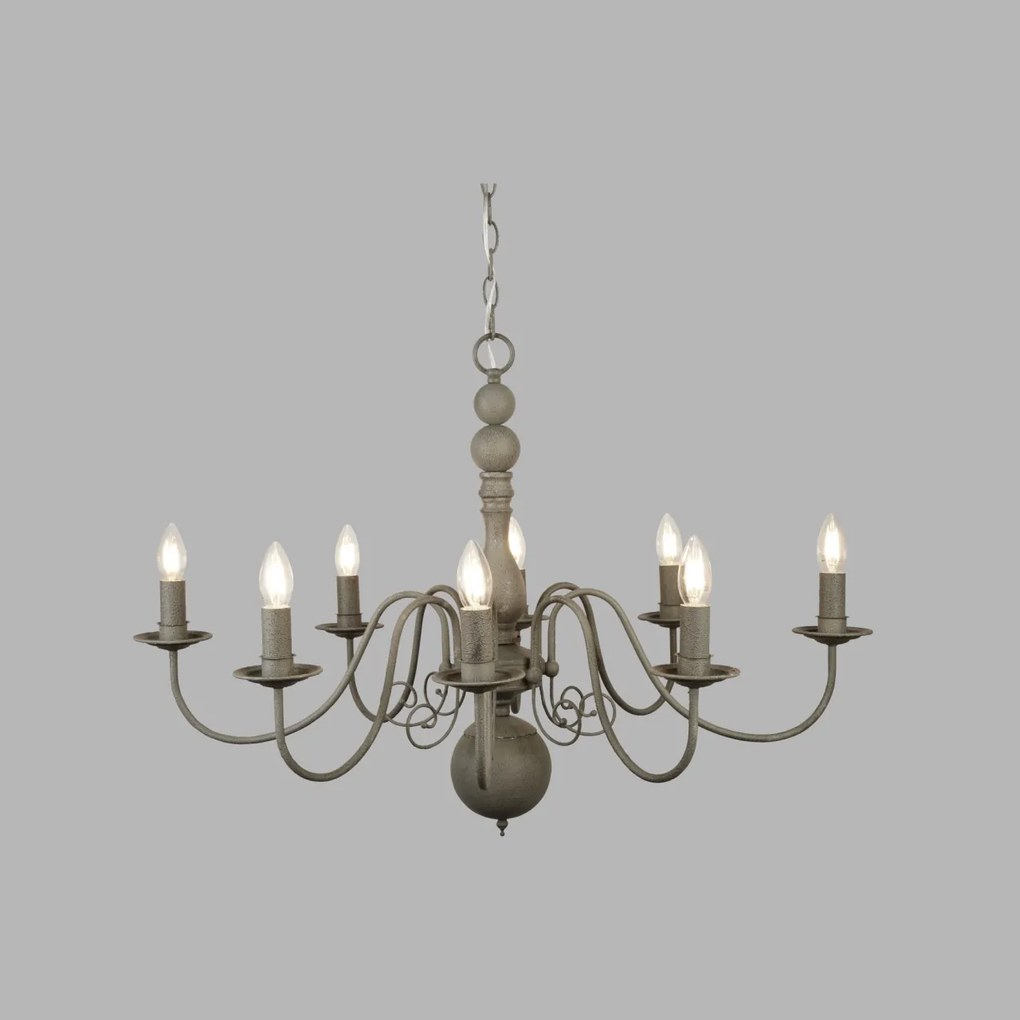 Lustra stil rustic Greythorne 8L 2268-8GY SRT