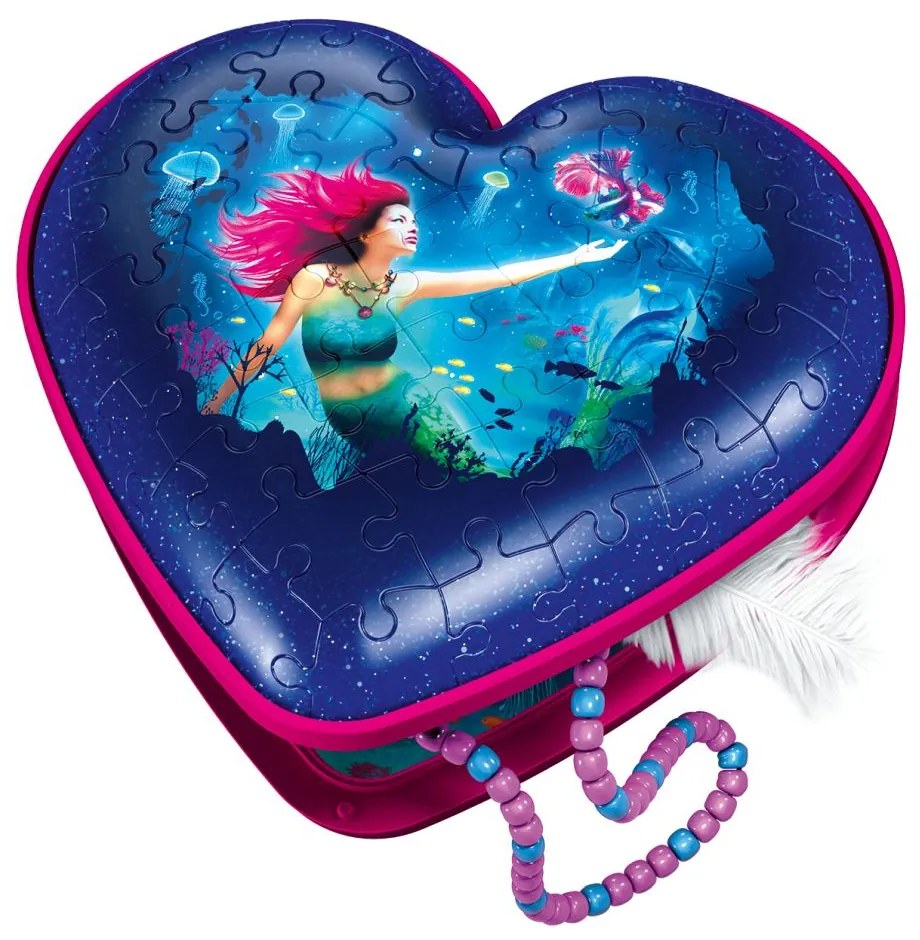 PUZZLE 3D CUTIE INIMA SIRENA 54 PIESE - RAVENSBURGER (RVS3D11249)
