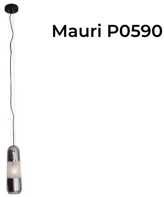 Pendul, Lustra suspendata moderna Mauri 1 Smoky