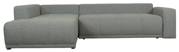 Coltar Extensibil Cu Otoman Stanga Otis, 5 Locuri, Lada Depozitare, Gri, 280 Cm