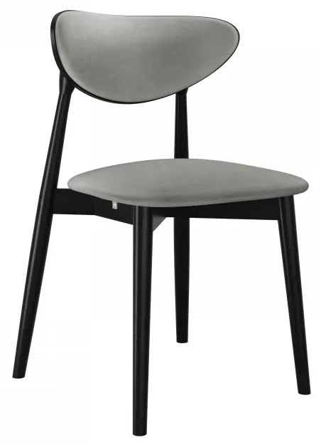 Scaun sufragerie KD 65 C (Negru + Gri închis) . 1103475
