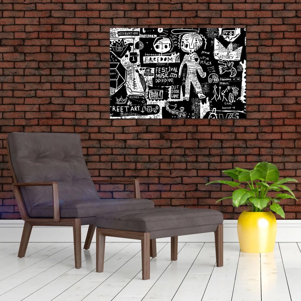 Tablou - Graffiti (90x60 cm)