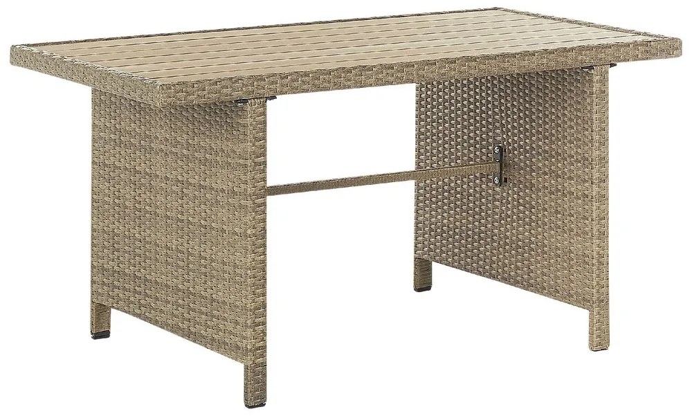 Set mobilier de grădină Beltran (maro). 1077947