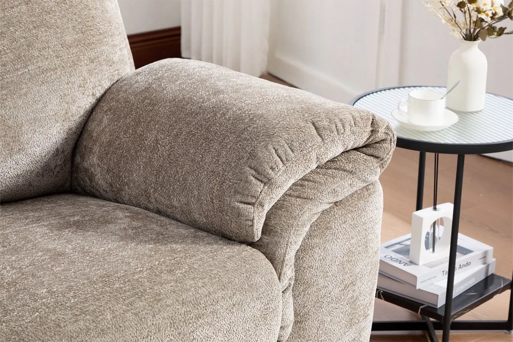 Canapea dumonde 3 locuri cu 2 reclinere manuale Norven 249x105 cm