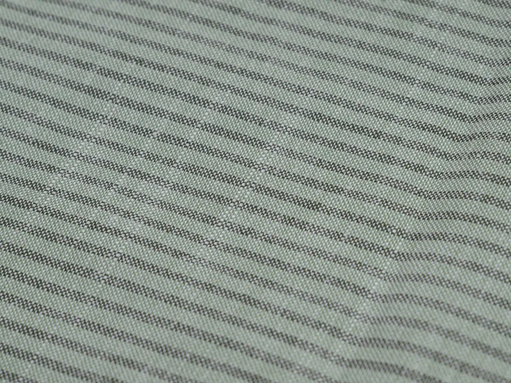 Lenjerie de pat din bumbac SOFT STRIPES verde Dimensiune lenjerie de pat: 70 x 80 cm | 140 x 200 cm