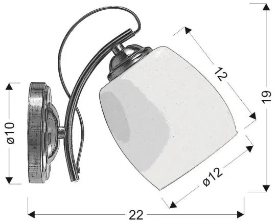 Aplică AMBA 1xE27/40W/230V