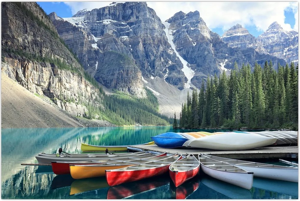 Tablou - Moraine Lake (90x60 cm)