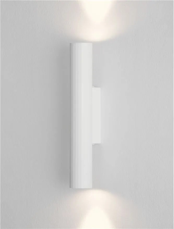 Aplica LED iluminat sus si jos RIVETA alb