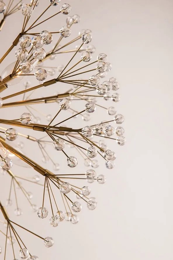 Candelabru LUX design modern DUNKIRK alama antichizata, cu 8 surse de lumina