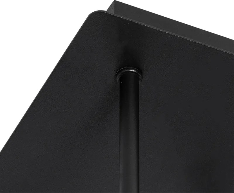 Plafoniera moderna neagra cu auriu cu 5 lumini - Athens Wire