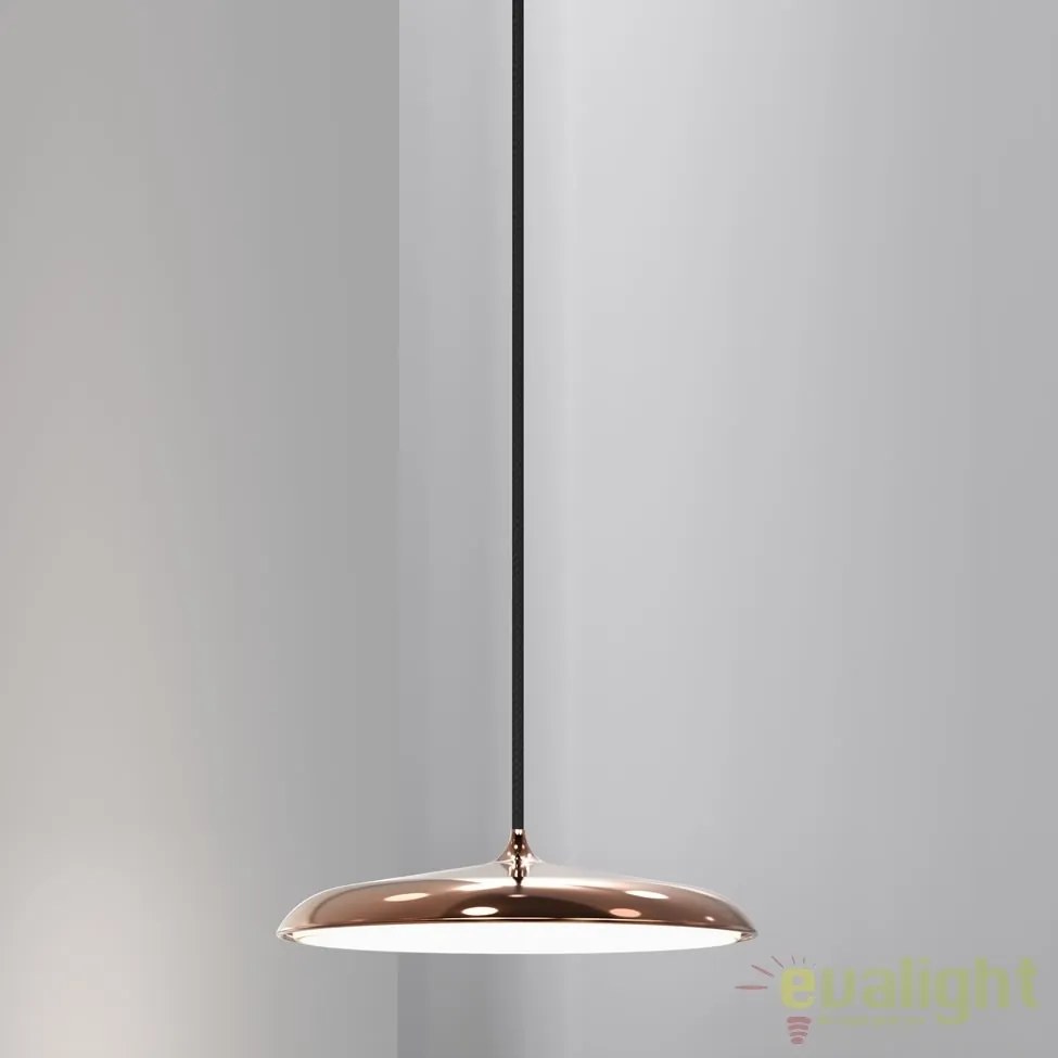Lustra,Pendul design modern, diam.25cm, finisaj cupru, LED Artist 25 83083030 DFTP