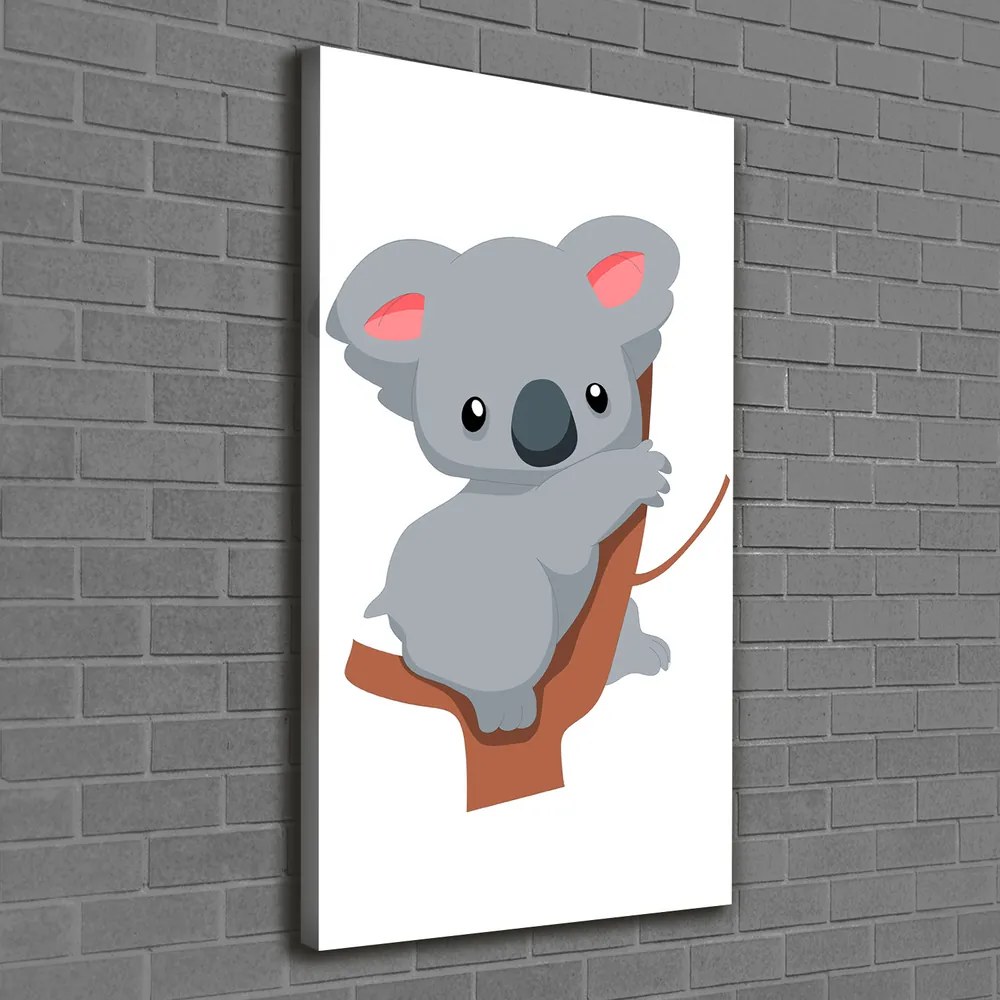 Tablou canvas Panda într-un copac