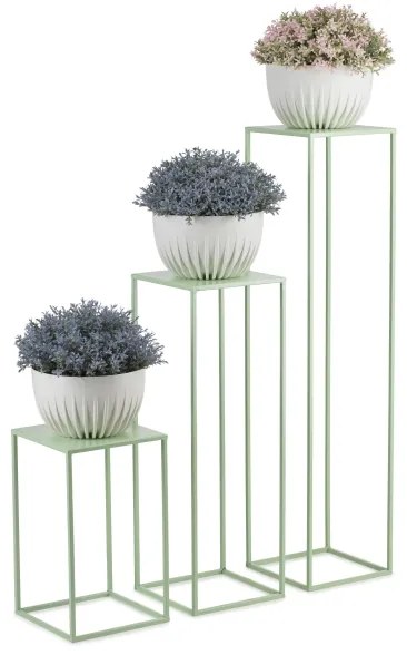 Suport de flori 100x24 cm verde deschis