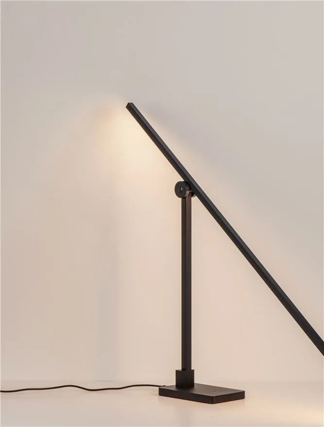 Lampa LED dimabila de birou directionabila TENSO negru