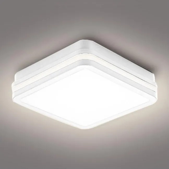 Brilagi - Corp de iluminat exterior BENE LED/24W/230V 26x26 cm alb IP54