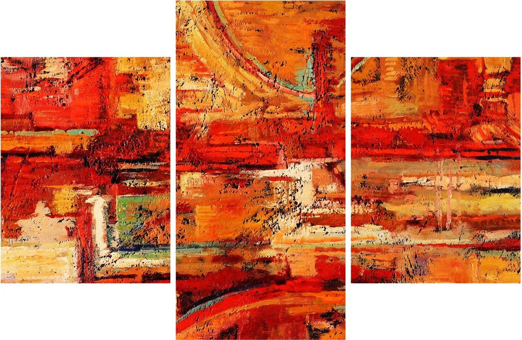 Tablou cu pictură pe pereți (90x60 cm)