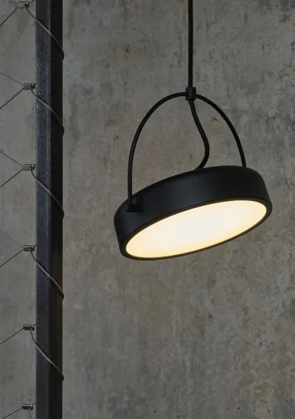 Osram - Lampă suspendată LED pe cablu DECOR PUCK LED/12W/230V CRI 90 neagră