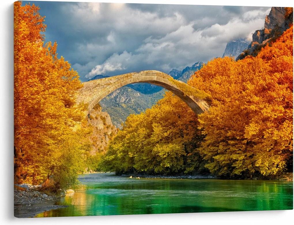 Tablou - Podul Konitsa (70x50 cm)