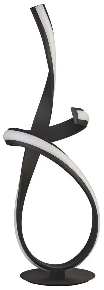 Lampa de masa LED design modern Belle negru