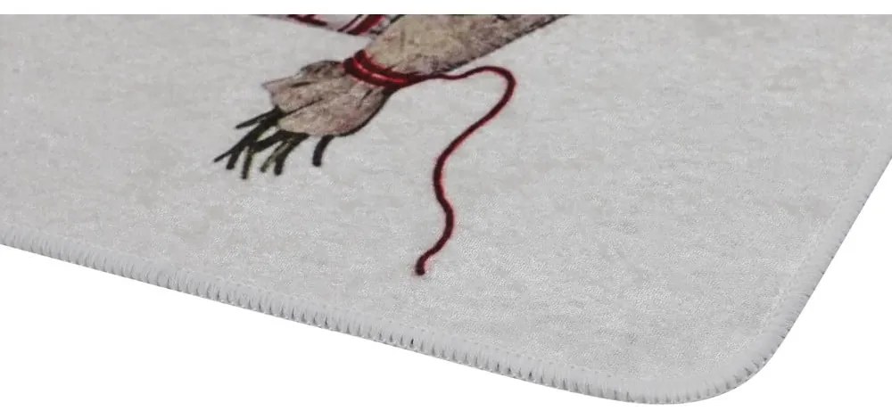 Covorașe de baie mov/gri-deschis 2 buc. 60x100 cm Purpura – Foutastic