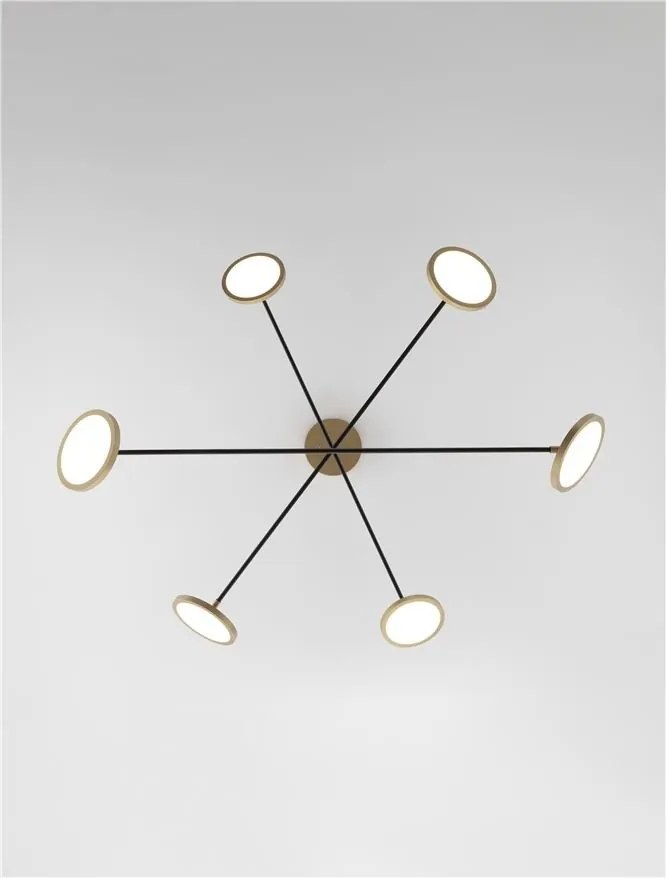 Lustra moderna dimabila cu 6 spoturi LED directionabile SCOPE