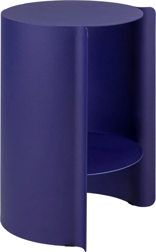 Măsuță auxiliară rotundă din oțel ø 32 cm Wa – noo.ma